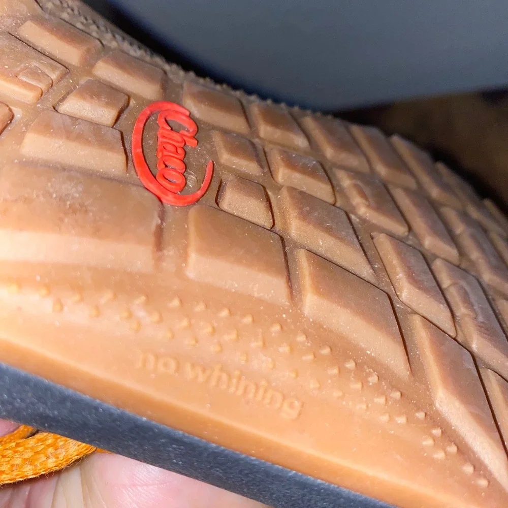 Chaco‎ Kids Sandals Size 5 Women's 6-6.5 Orange Straps Adjustable Hiking Shoes